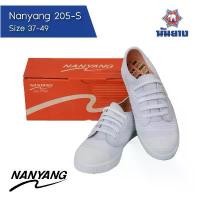 ราคา Nanyang [205-S รองเท้าผ้าใบนักเรียนนันยาง size 28-48 ถูกสุดในไทย] ผ้าใบนันยาง รองเท้านักเรียน Student Sneakers Shoes คลังสินค้า (1731843840169903160)