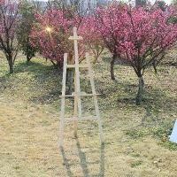 ราคา ขาตั้งไม้ ขาตั้งวาดรูป ขาตั้งรูป แบบตั้งโต๊ะ สีธรรมชาติ ขนาด 1.5m ขาตั้งรูปภาพ ขาตั้งกรอบรูป Painting Easel Wood Easel (1730503807992367209)