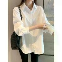ราคา เสื้อเชิ้ตสีขาวสำหรับผู้หญิง สไตล์เกาหลีใหม่ ดีไซน์สวย Niche แฟชั่น แจ๊กเก็ต อเนกประสงค์ เสื้อลำลอง ใส่ เสือ ปาด ไหล่ สีแดง เสื้อ คอปาด ใส่ เสือ ปาด ไหล่ สีแดง เสื้อ ยู (1731530330602898570)