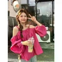 ราคา สไตล์เกาหลี ทรงหลวม แขนโคมไฟ เสื้อเบลาส์แขนยาวอ่อนโยน [COD] สียีนส์ ใส่ เสือ ปาด ไหล่ สีแดง ปกคอ ปลอม เ ส ื ้ อ ผ ู ก โ บ ว ์ ยูนิโคล่ หญิง กราม nana x uniqlo เ ส ื ้ อ ผ ู ก (1731518615750608021)