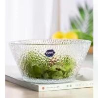 ราคา mwcชามแก้ว ชามสลัดแก้วผลไม้ไมโครเวฟ(Extra Large Salad Bowl for Dessert Soup Noodles Microwave Glass) บล็อกบัสเตอร์ (1732220296331494589)