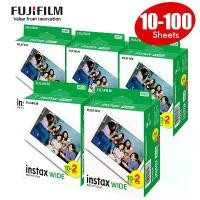 ราคา กระดาษภาพถ่าย Fujifilm Fuji Instax, กระดาษขอบขาว, ขนาด 5 นิ้ว, 10-100 แผ่น, เข้ากันได้กับกล้อง Fuji Instant, กระดาษภาพถ่าย 300/200/210/100/500AF (1731719722029713143)