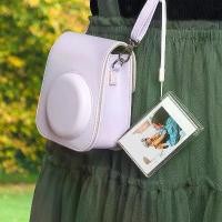 ราคา กล่องเก็บภาพถ่ายฟิล์มใส ขนาด 3 นิ้ว เคสใส่รูปถ่ายกล้อง Instant สำหรับกล้อง Fujifilm Instax Mini 12/11/9/8/7 พร้อมสายรัด (1731704210456086866)