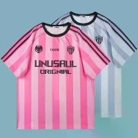 ราคา เสื้อยืดแขนสั้น พิมพ์ลายตัวอักษร ทรงหลวม สไตล์ฮิปฮอป สตรีท ย้อนยุค สําหรับผู้ชาย และผู้หญิง สีเทา คอกลม Clothing Man สีชมพู ผ้าฝ้าย วอร์ม carhartt detroit กางเกง เวิร์คแวร์ (1731730539391847110)