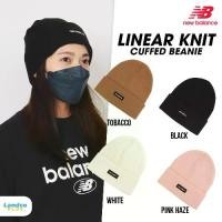 ราคา New Balance หมวกบีนนี่ หมวกไหมพรม NB UX Linear Knit Cuffed Beanie LAH33005 (1100) (1730260831327783194)