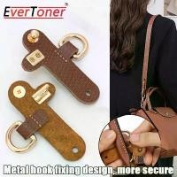 ราคา EverToner 2 Pcs Handbag Crossbody Conversion Hang Transformation Buckles for Longchamp Punch-free Genuine Leather Shoulder Strap Buckle (1731197230749091736)
