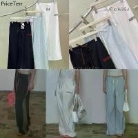 ราคา ♬[Grace] ส่งด่วน ส่งด่วน Sculpture Nylon Pantกางเกงขายาว ผ้าร่มไนล่อน ปักโลโก้แต่งแถบข้าง ปังมากคะรุ่นนี้✪ (1732283110146409554)