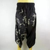 ราคา กางเกงซามูไร กางเกงชาวเขา ม้ง แม้ว ฮาเร็ม โยคะ ฟิตเนส กางเกงผ้าฝ้ายเชียงใหม่ ฮิปปี้ โบฮีเมี่ยม Baggy อาราดินunisex pant (1732235588400941022)