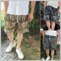 ราคา CosmicCaf คุณภาพรับประกันได้ กางเกงขาสั้น กางเกงลายช้าง ชาย/หญิง Elephant pants Thai Shorts Short Pant pant short Clothing ผู้ชาย Man ลายไทย (1730434289979001828)