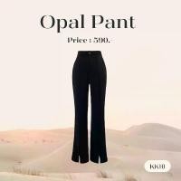 ราคา KK10 l OPAL PANT กางเกงผ่าหน้า ผ้าฮานาโกะ [ซื้อครบ1,000 แถมเครื่องประดับ] ผู้หญิง Outfits (1729616799035066444)