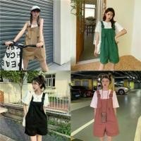 ราคา ชุดเอี๊ยม, ชุดเอี๊ยมเดนิม, จั๊มสูทสั้น, เสื้อผ้าผู้หญิง, เสื้อผ้าผู้หญิงแฟชั่น, ผ้าฝ้ายคุณภาพดี, เหมาะสำหรับเด็กหญิงและสตรี, กระโปรง, กระโปรงแฟชั่นสตรี, jean short pant กางเกงขาส (1732405140525188852)