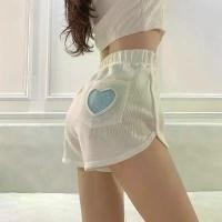 ราคา วอร์มหัวใจ กางเกงวอร์มขาสั้น short pant หัวใจ ผ้านิ่ม ยืด ตัวนี้ผ้าจะไม่หนามาก วอร์มสั้นหัวใจ (1730934655246305459)