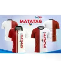 ราคา เสื้อโปโล MATATAG UNIFORM สำหรับครู เสื้อแขนสั้น สีแดงและสีขาว เสื้อแขนสั้นระเหิด (1731918811979877057)