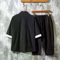 ราคา ชุดเสื้อยืดผ้าฝ้ายลินิน แขนเจ็ดส่วน สำหรับผู้ชาย แบรนด์อินเทรนด์ ชุดสูทถัง เสื้อผ้ากล้วยหลวมสองชิ้น เหมาะสำหรับฤดูร้อน ชุด ราชปะแตน ผู้ ชาย เสื้อ พื้นเมือง มข kku patient uniform (1731710576318121887)
