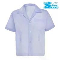 ราคา เสื้ออนุบาลฮาวายดุมเอว ชุดนักเรียนตรา BIG SAVE เสื้ออนุบาลชาย สีขาว KGM UNIFORM (1731490998588507255)