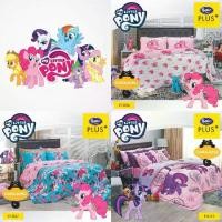 ราคา SATIN PLUS ชุดผ้าปูที่นอน (ไม่รวมผ้านวม) โพนี่ My Little Pony #Total ซาติน ชุดเครื่องนอน ผ้าปู 3.5ฟุต 5ฟุต 6ฟุต ผ้าปูที่นอน ผ้าปูเตียง ผ้านวม ม้าโพนี่ (1731783058163009865)