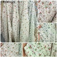 ราคา ผ้าเมตร หลา ลายดอกไม้ ลายการ์ตูน​ ผ้าคอตตอลผสม ถ่ายพร็อพ ฉาก ผ้าปู ปูโต๊ะ กว้าง 110-115 cm (1731746707424445496)