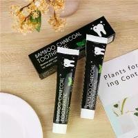 ราคา ยาสีฟันถ่านไม้ไผ่ ยาสีฟัน จากผงถ่านไม้ไผ่ ฟันขาว ขจัดกลิ่นปาก ขจัดคราบ ยาสีฟันฟอกสีฟัน 105g Bamboo Toothpaste(108) (1731655752293123540)