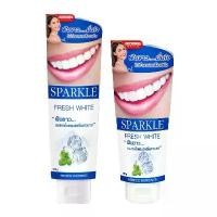 ราคา 100กรัม ฟรี 60กรัม ยาสีฟัน สปาร์คเคิล ไวท์ SPARKLE WHITE TOOTHPASTE FRESH WHITE (1729599579860994918)