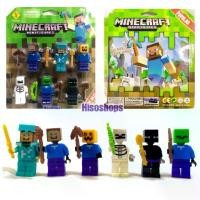 ราคา MINE CRAFT MINIFIGURES เล โก้มาย คราฟ ของเล่นบล็อกตัวต่อ เล โก้จากเกมชื่อดัง น่าเล่นมากๆ ค่ะ (1729644137530886648)