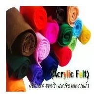 ราคา ผ้าสักหลาด สองหน้า เนื้อนิ่ม ผ้า สักหลาด (มีสองขนาดให้เลือก) Acrylic Felt Craft Sewing Felt Fabric (1732309067770201794)