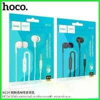 ราคา monoceshop คุณภาพรับประกันได้ HOCO M124 หูฟังมีไมค์ สาย 3.5mm ยาว 1.2 เมตร ไมค์คมชัด เสียงแจ่ม คุณภาพ HiFi Audio มีปุ่มคอนโทรล รับสาย-วางสาย หูฟัง hc3 န ာ း က ျ ပ ် အ ေ (1730709367555459848)
