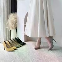 ราคา รองเท้าส้นสูง หัวแหลมHigh Heels ส้นสูง4นิ้ว รองเท้าkaimooksissy 777-5 (1731755900077246932)