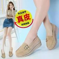 ราคา Ready to ship Women's Shoes Wedge Shoes Women's Comfort High Heels Loafers Women's Platform Casual Shoes Women's Bla Women's Shoes Plus Size 35-42 (1731755675046610607)