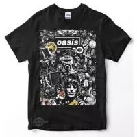 ราคา เสื้อยืด oasis 2 POSTER พรีเมี่ยม oasis stand by me เสื้อยืด rock britpop suede blur the cure (1729761005760055912)