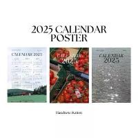 ราคา โปสเตอร์ปฏิทินปี 2568 Calendar Poster 2025 ปฏิทินตกแต่งห้องติดผนัง โปสเตอร์ตกแต่งผนัง Handnote Station (1731379549192226734)