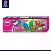 ราคา mitr Master Art Poster Colours Set 6 Colours สีน้ำ สีโปสเตอร์ ชุดจิตรกรน้อย (1732216955843937845)