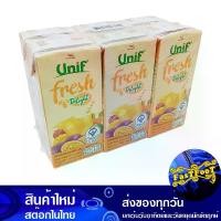 ราคา เฟรช ดีไลท์ น้ำผักผลไม้ผสมเสาวรส 40% 180 มล (6กล่อง) ยูนิฟ Unif Fresh Delight Vegetable And Fruit Juice Mixed With Passion Fruit 40% (1730048727245032347)