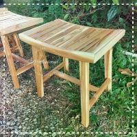 ราคา เก้าอี้ปกโค้ง เก้าอี้ไม้สัก เก้าอี้บาร์ เก้าอี้นั่งเล่น เก้าอี้ drink สูง 46 cm งานไม้สัก (1729609781054245524)