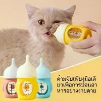 ราคา ชุดขวดนมสัตว์เลี้ยง|จุกนมนุ่มพิเศษ|ช่วยให้กินนมได้ง่าย|เหมาะสำหรับสัตว์เลี้ยงวัยทารก|ทำความสะอาดง่าย จุก ป้อนนม ลูกแมว แรก เกิด kitten drink bottle (1732009815190177785)