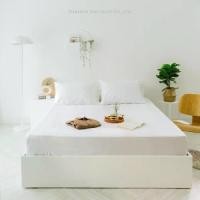 ราคา Darling Mattress ที่นอนดาร์ลิ่ง ชุดผ้าปูโรงแรม 6 ดาว ผ้าคอตตอนซาตินแท้ 100% ทอ 620 เส้น สีพื้นขาว (ไม่รวมผ้านวม) (1729977227583065086)