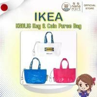 ราคา COD กระเป๋าใส่เหรียญ ใส่พวงกุญแจ IKEA KNOLIG Key & Coin Purse Bag จาก IKEA JAPAN (1731752768010683931)