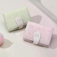 ราคา กระเป๋าสตางค์ลายการ์ตูนแมวน่ารัก Niche มาใหม่ ขนาดเล็ก พับสามทบ มัลติสล็อต พร้อมช่องใส่บัตร 2025 purse women กระเป๋า สตางค์ ผู้ หญิง ใบ ยาว แบรนด์ แท้ สี กระเป๋าสตางค์ (1731737166358219333)