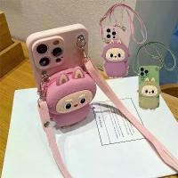 ราคา 3D กันกระแทก สําหรับ Samsung Galaxy S24FE S23FE S21FE S20FE Note20 Ultra Note10 plus Note9 S10 lite เคสมือถือ Soft TPU Case เคสป้องกัน Cute Cartoon Labubu Coin Purse Cover เคสกัน (1732080941236718307)