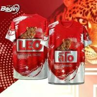 ราคา เสื้อยืดผ้าฝ้ายลำลอง, สำหรับผู้ชาย, Leo Soda, เสื้อยืดพิมพ์ลายกีฬา, แบรนด์ไทย, แฟชั่นสตรีท, พื้นฐานแขนสั้น, เหมาะสำหรับสไตล์สตรีท, Unisex, พลัสไซส์, วัสดุเจอร์ซีย์ (1731935623887815879)