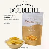 ราคา ทุเรียนทอดกรอบ 100 กรัม เกรดพรีเมียม | Doubletee Durian Chips หอม กรอบ ฟินทุกคำ (1732312292696886226)