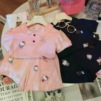 ราคา ชุด Terno ฮู้ดดี้, สำหรับเด็กผู้หญิง, เสื้อยืดแขนสั้น, ชุดเสื้อโปโล, สไตล์การ์ตูนฤดูร้อน, เหมาะสำหรับเด็กและเด็ก, กางเกงขาสั้นลำลองกีฬาสำหรับเด็ก, ทำจากผ้าฝ้ายแท้, ชุดวอร์มเด็กผู้ชาย (1732346466471478