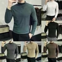 ราคา เสื้อยืดกันความร้อนสำหรับผู้ชาย แขนยาว คอเต่า คอจำลอง อบอุ่น เสื้อสวมหัว ทรงสลิมฟิต เหมาะสำหรับฤดูใบไม้ร่วงและฤดูหนาว Activewear มีสีขาวและสีดำ ขนาด 3XL (1732379137341032226)