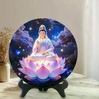 ราคา เครื่องประดับทรงกลมรูปปั้นโพธิสัตว์กวนอิม Nanhai สำหรับห้องนั่งเล่น แท่นบูชา เดสก์ท็อป พรขอความเจริญรุ่งเรือง พระ บูชา เครื่อง หลวง พ่อ แพวัด พิกุล ทอง เหรียญ เจริญ พร ปู่ ทวด เน (1732298727849362601)