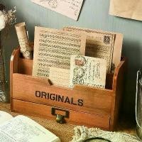 ราคา ชั้นวางของไม้, สำหรับจัดระเบียบไฟล์และจดหมาย, กล่องเก็บของติดผนังกล่องจดหมาย, ชั้นวางเดสก์ท็อป, เหมาะสำหรับหนังสือ, หนังสือพิมพ์, นิตยสาร, การ์ตูน, และกล่องเก็บของ (1732186747676230999)