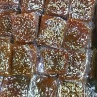 ราคา Pedro65847968464 ขายดีที่สุด กาละแมข้าวเหนียวแดง เมืองเพชร 1กิโล - ขนมทานเล่น ขนมหวาน (1731284791660480181)