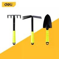 ราคา Deli ชุดอุปกรณ์ทำสวน จอบ พลั่ว คราด เสียม เครื่องมือทำสวน ส้อมพวนดิน จอบถากหญ้า ช้อนพวนดิน พรวนดิน ขุดดิน ปรับหน้าดิน จับถนัดมือ Gardening Tool Set (1730108662697723998)