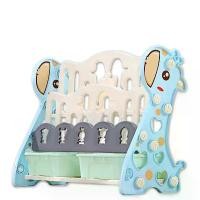 ราคา ชั้นวางหนังสือสำหรับเด็ก ลายกวาง พร้อมชั้นเก็บของเล่น คุณภาพดี จัดส่งรวดเร็ว Giraffe Kid Bookshelf (1732441573310432925)