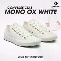 ราคา Converse คอนเวิร์ส รองเท้าผ้าใบ รองเท้าสีขาว W Chuck Taylor All Star Mono OX A02609CF3WTXX (2600) (1729701953441859866)