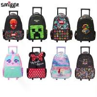 ราคา ❖(พร้อมส่ง) Smiggle Trolley 18 นิ้ว กระเป๋าล้อลาก สะพายหลังได้ กระเป๋าเป้สะพายหลัง กระเป๋านักเรียน♙ (1731882266074186979)