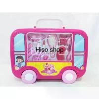 ราคา เซ็ตกระเป๋าชุดแต่งหน้าทำผม ช่างเสริมสวย กระเป๋าล้อลาก Trolley case Dresser กล่องใหญ่ พร้อมอุปกรณ์มากมาย สีสวย สดใส (1732268455243580433)